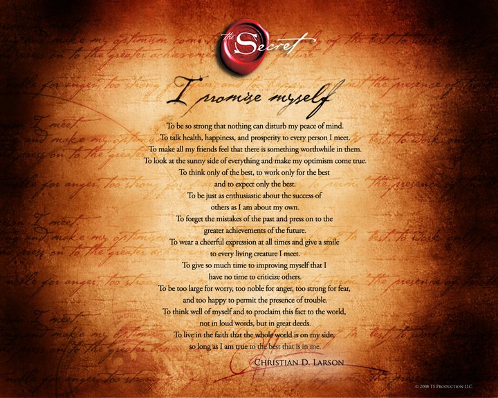 The Secret offers some great reminders for 2011