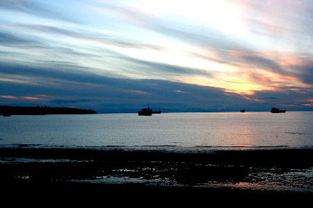 My first photowalk... Sunset on the beach